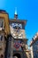 Medieval Zytglogge clock tower in old city of Bern, Switzerland