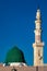 Medina , Saudi Arabia - 01 December 2019 : Umra and Hajj Journey at Prophet Muhammad Mosque Masjid un Nabawi