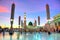 Medina / Saudi Arabia - 11 Dec 2013: Prophet Mohammed Mosque , Al Masjid an Nabawi - Umra and Hajj Journey at Muslim`s