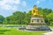 The Meditating Lord Buddha in Viharamahadevi park of Colombo