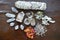 Meditation Grid Kit. Quartz Tower, Healing Crystal Bundle