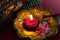 Meditation with Incense - Stock Photo