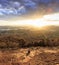 Meditation on Mount Ainslie, Canberra