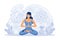 Meditation online. Self-management, self regulation learning, self-organization course,