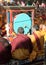 Meditation of Tibetan Buddhist Monks during festival