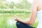 Meditation yoga healthy lifestyle