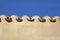 Mediterranean architecture. Roof profile