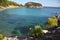 Mediterranean azure coves and beautiful bays