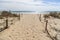 Mediterranean beach in Torredembarra,Costa Dorada,Catalonia,Spain.