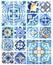 Mediterranean ceramics pattern