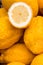 Mediterranean citrus fruits similar to lemon