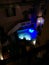 Mediterranean Courtyard Architecture Dipping Pool at Night