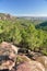 Mediterranean forest at Albarracin range, Spain