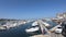 Mediterranean harbor with many pleasure boat, France