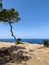 mediterranean island scenic view