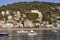 Mediterranean marina in Mallorca island. Puerto de Soller. Mallorca, Spain