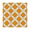 Mediterranean ornament repetitive with ancient color schema which are orange, red, green
