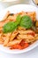 Mediterranean penne pasta