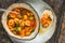 Mediterranean prawn stew