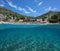 Mediterranean sea beach in summer in Spain