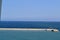 Mediterranean Sea View From La Playa de la Barceloneta - Barcelona Spain