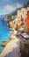 Mediterranean Seaside: Artistic Paintings Inspired By Italian Coastline