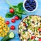 Mediterranean Style Greek Pasta Salad