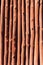 Mediterranean wooden trunks wall texture