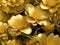 medium sized golden flowers background alluring elegant AI generated