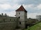 Medival castle in Romania, fortificated wall