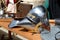 The Medival Knights helmet in Mdina