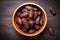 Medjool Dates In Bowl