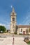 Medoc, France. The church of Avensan, near Margaux