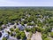 Medway aerial view, Massachusetts, USA