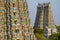 Meenakshi temple in Madurai, Tamil Nadu, India