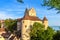 Meersburg Castle at Lake Constance or Bodensee, Germany. This old castle is landmark of Meersburg town