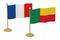 Meeting France with Benin concept