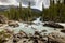 Meeting Point of Yoho River and Kicking Horse River