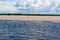 Meeting of the waters of Rio Negro and Amazon River