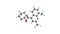 Mefloquine molecule rotating video Full HD