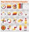 Mega collection infographic template business