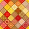 Mega Gorgeous seamless patchwork pattern from colorful Moroccan tiles