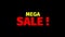 Mega Sale Animation.