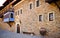 Megali Panagia monastery front yard, Samos, Greece