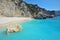 Megali Petra Beach, Lefkada Island, Lefkas