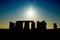 Megalith - Stonehenge prehistoric monument in Wiltshire