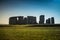 Megalith - Stonehenge prehistoric monument in Wiltshire