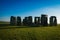 Megalith - Stonehenge prehistoric monument in Wiltshire