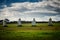 The megalithic alignments of Lagatjar, Camaret sur mer, Brittany, France