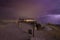 Megalithic Dolmen in the night